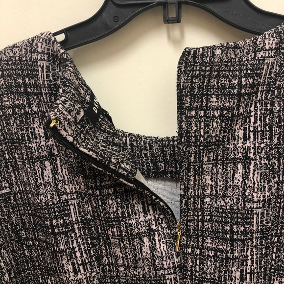 NWT DKNY Short Sleeve Jewel Neck Flare Dress Sz 14 - Picture 12 of 16